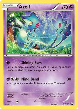 XY Promos  XY142 Azelf  - Holofoil - Promo