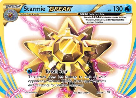 XY  Evolutions  032/108 Starmie BREAK  - Holofoil - Rare BREAK