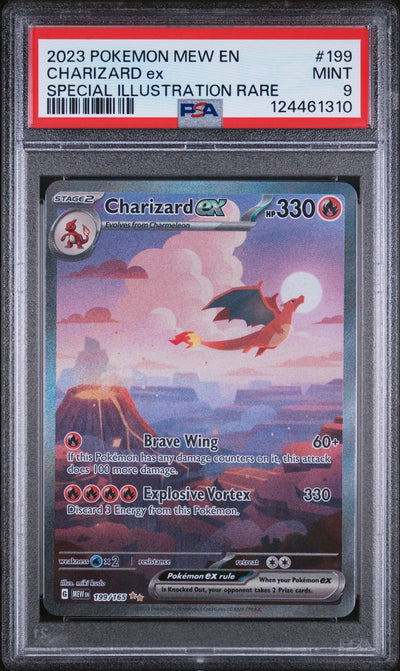 SV Scarlet & Violet 151 199/165 PSA9 #124461310 Charizard ex  - Holofoil - Special Illustration Rare