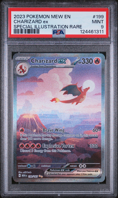 SV Scarlet & Violet 151 199/165 PSA9 #124461311 Charizard ex  - Holofoil - Special Illustration Rare