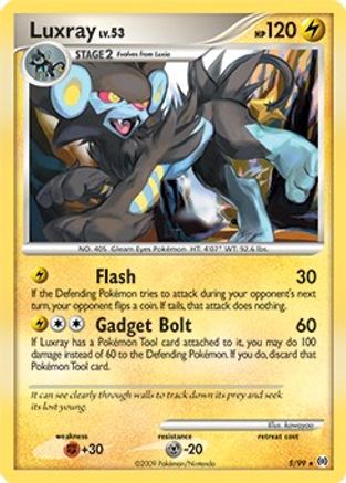 Deck Exclusives  005/099 Luxray  - Rare