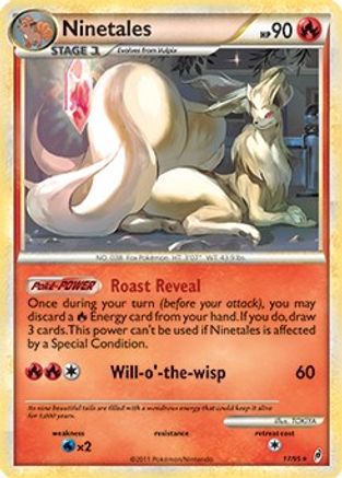 Deck Exclusives  017/095 Ninetales  - Rare