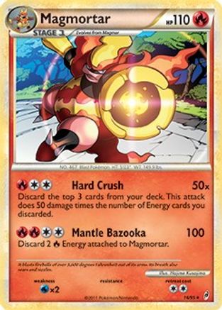 Deck Exclusives  016/95 Magmortar  - Rare