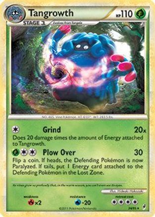 Deck Exclusives  034/95 Tangrowth  - Holofoil - Holo Rare