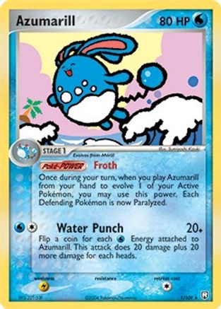 Deck Exclusives  001/109 Azumarill  - Rare
