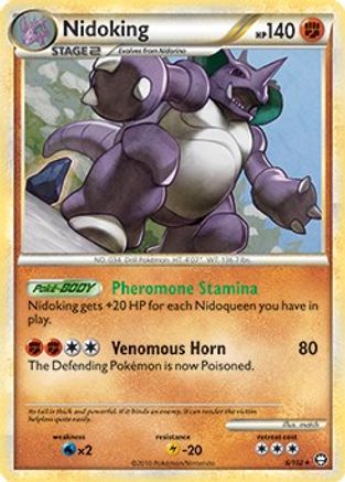 Deck Exclusives  006/102 Nidoking  - Rare