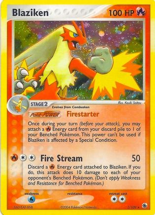 EX Battle Stadium  Blaziken (Holo)  - Holofoil - Holo Rare