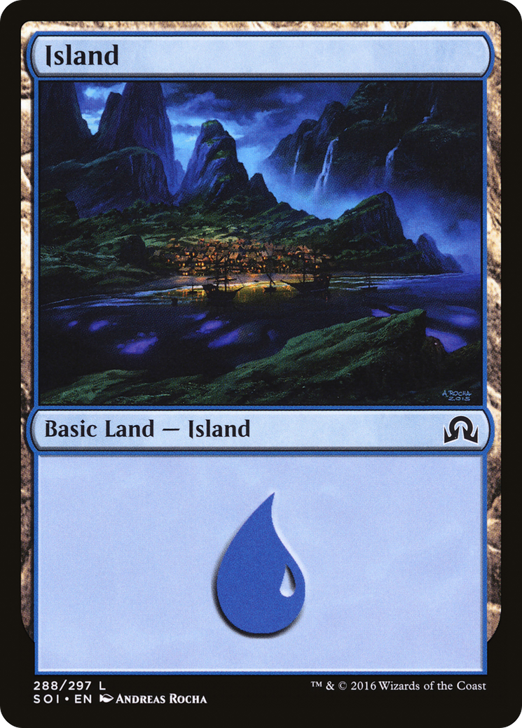 Shadows over Innistrad - (SOI-288) - Island (288)