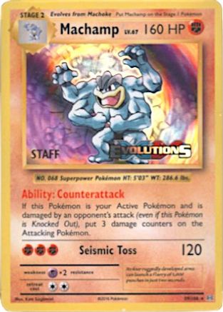 XY Promos  059/108 Machamp  - Holofoil - Promo