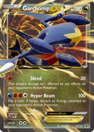 XY Promos  XY167 Garchomp EX  - Holofoil - Promo
