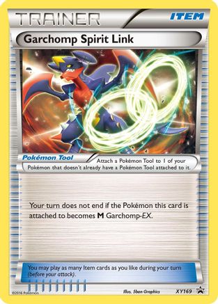 XY Promos  XY169 Garchomp Spirit Link  - Promo