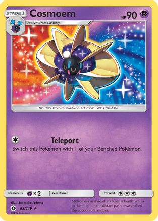 SM Base Set  065/149 Cosmoem  - Rare
