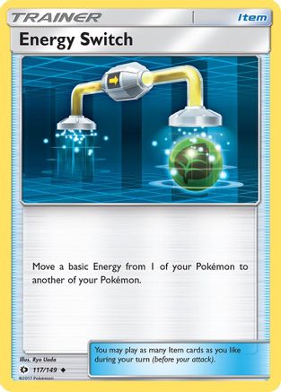 SM Base Set  117/149 Energy Switch  - Uncommon