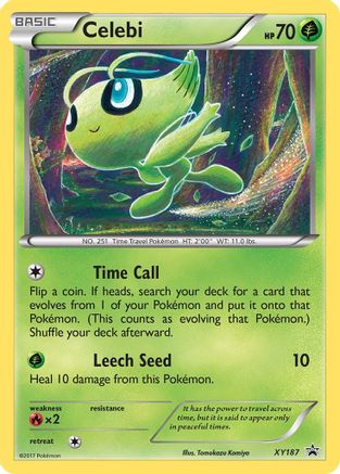 XY Promos  XY187 Celebi  - Holofoil - Promo