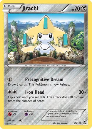 XY Promos  XY195 Jirachi  - Holofoil - Promo
