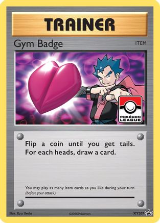 XY Promos  XY207 Gym Badge (Koga)  - Holofoil - Promo