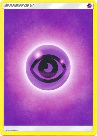 SM Base Set  168 Psychic Energy (2017 Unnumbered)  - Common
