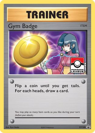 XY Promos  XY208 Gym Badge (Sabrina)  - Holofoil - Promo