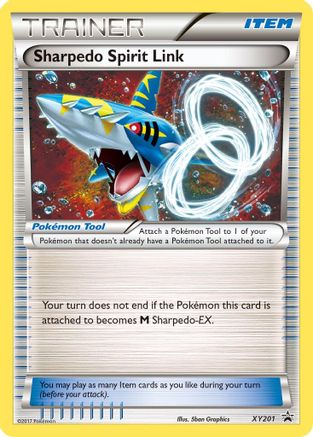 XY Promos  XY201 Sharpedo Spirit Link  - Promo