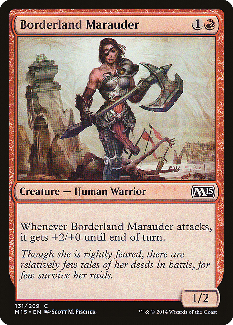 Magic 2015 - (M15-131) - Borderland Marauder