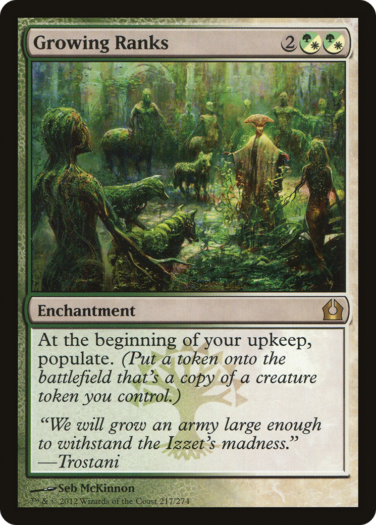 Return to Ravnica - (RTR-217) - Growing Ranks