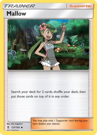 SM  Guardians Rising  127/145 Mallow  - Uncommon