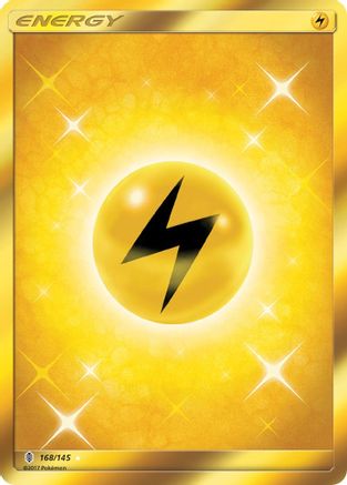 SM  Guardians Rising  168/145 Lightning Energy (Secret)  - Holofoil - Secret Rare