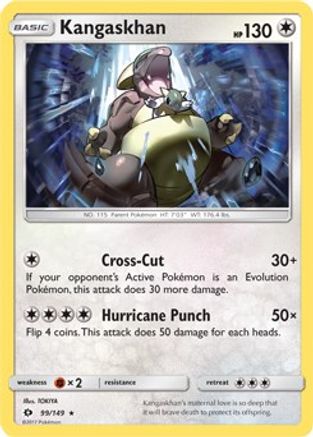 Deck Exclusives  099/149 Kangaskhan  - Rare