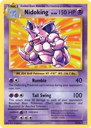 Deck Exclusives  045/108 Nidoking  - Rare