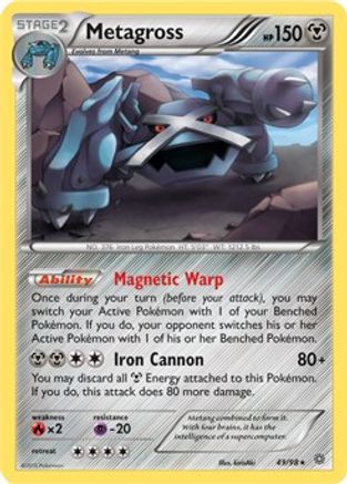 Deck Exclusives  049/098 Metagross  - Holofoil - Holo Rare