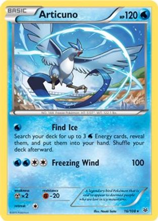 Deck Exclusives  016/108 Articuno  - Holofoil - Holo Rare