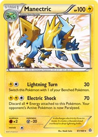 Deck Exclusives  061/160 Manectric  - Rare