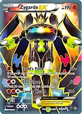 Alternate Art Promos  54a/124 Zygarde EX  - Holofoil - Promo