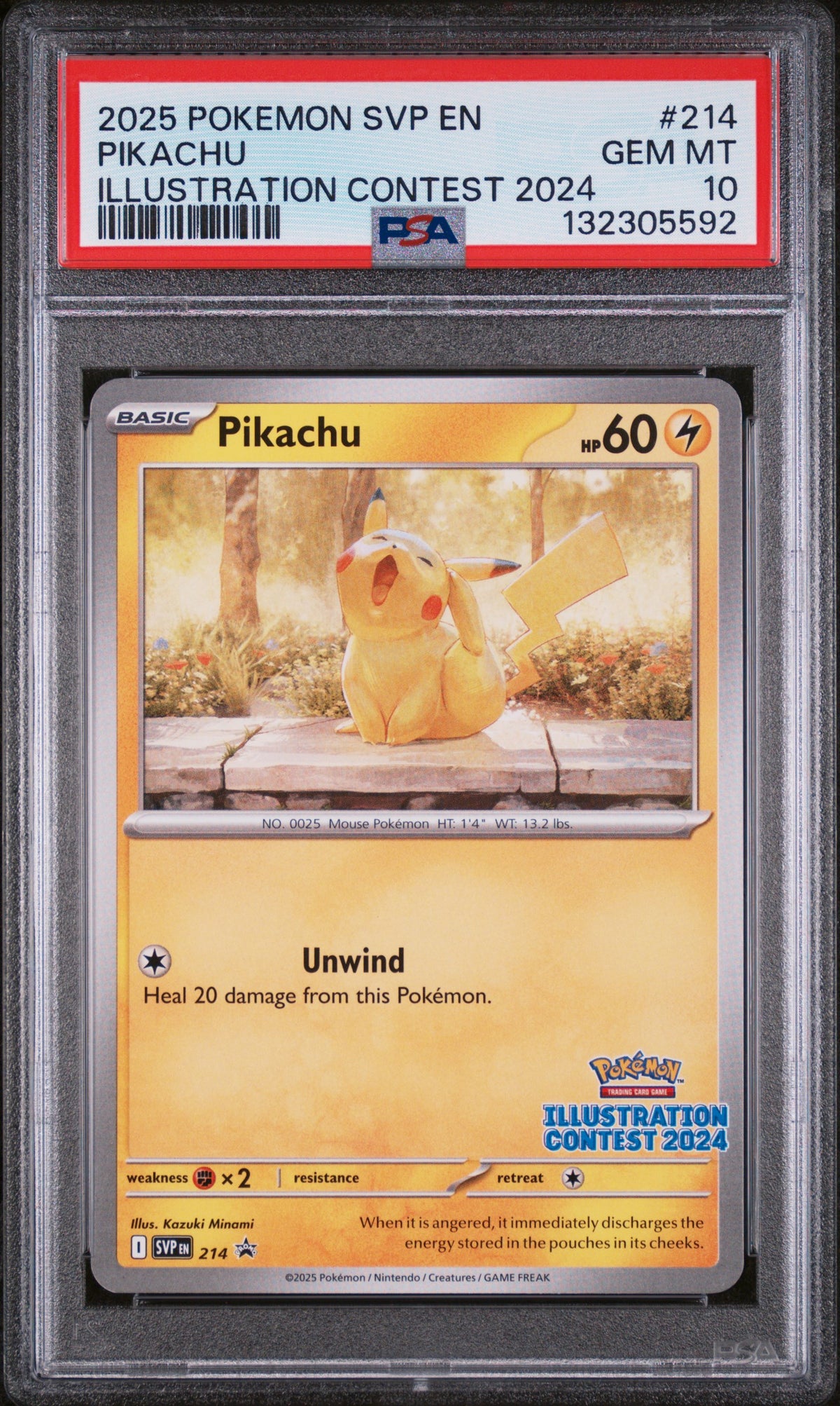 SV Scarlet & Violet Promo Cards  214 PSA10 #132305592 Pikachu  - Promo