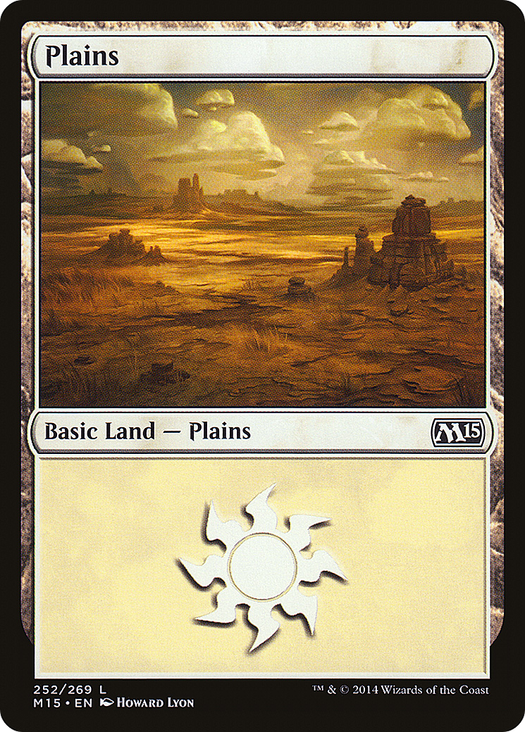 Magic 2015 - (M15-252) - Plains (252) Foil