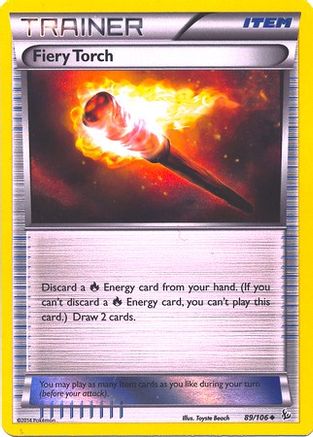 Miscellaneous Cards & Products  089/106 Fiery Torch  - Reverse Holofoil - Promo