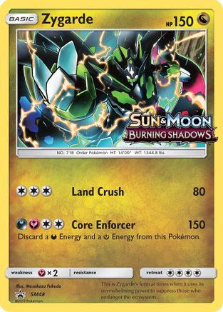 SM Promos  SM48 Zygarde  - Holofoil - Promo