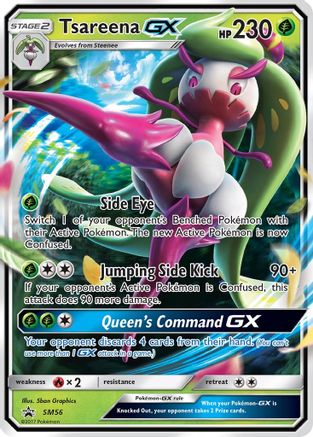 SM Promos  SM56 Tsareena GX  - Holofoil - Promo