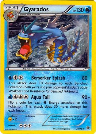 Miscellaneous Cards & Products  020/98 Gyarados  - Holofoil - Promo