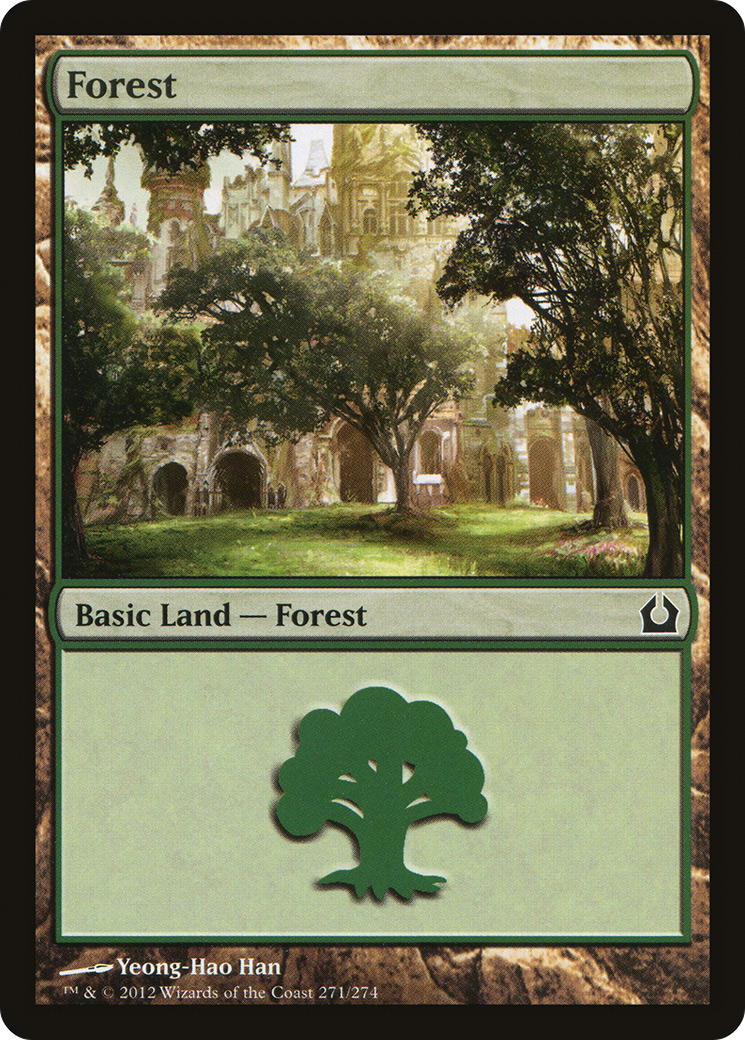Return to Ravnica - (RTR-271) - Forest (271) Foil