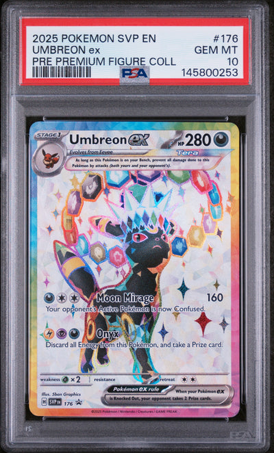 SV Scarlet & Violet Promo Cards  SVP176 PSA10 #145800253 Umbreon ex - 176  - Holofoil - Promo