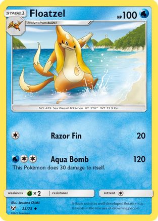 Shining Legends  023/73 Floatzel  - Uncommon