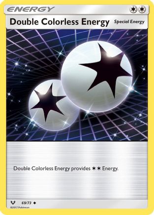Shining Legends  069/73 Double Colorless Energy  - Reverse Holofoil - Uncommon