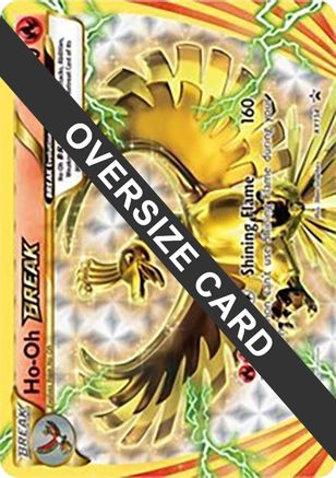 Jumbo Cards  Ho-Oh BREAK - XY154 (XY Black Star Promo)  - Holofoil - Promo