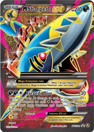 Alternate Art Promos  M Sharpedo EX - XY200a  - Holofoil - Promo