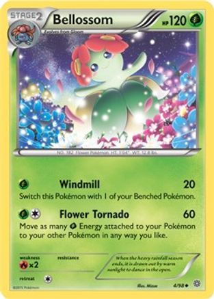 Miscellaneous Cards & Products  004/98 Bellossom  - Holofoil - Promo
