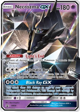 SM Promos  SM58 Necrozma GX  - Holofoil - Promo