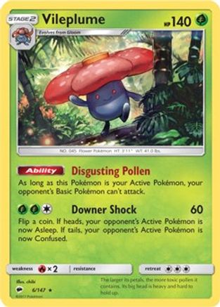Deck Exclusives  006/147 Vileplume  - Rare