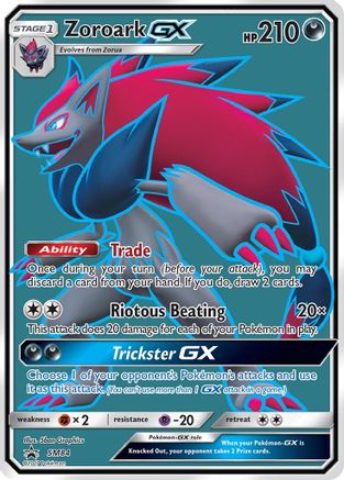 SM Promos  SM84 Zoroark GX  - Holofoil - Promo