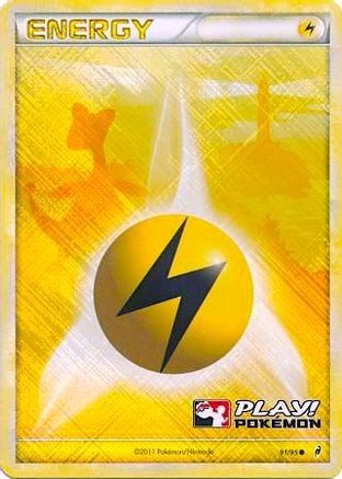 League & Championship Cards  091/095 Lightning Energy  - Holofoil - Promo